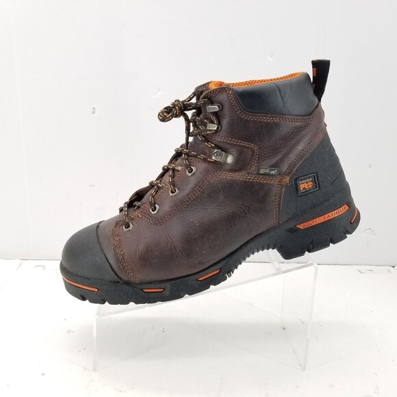 Timberland PRO® Men's ENDURANCE 6" STEEL TOE BOOT Construction 52562 Sz 13 - Picture 1 of 12
